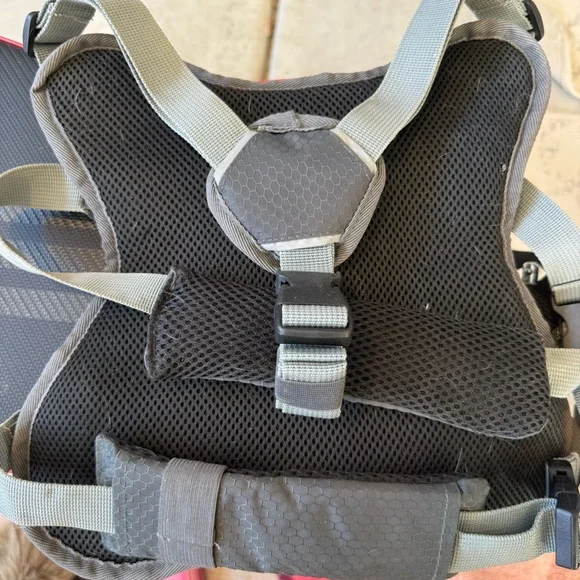 Gray and Black Tactical Dog Harness - Picture 2 of 5